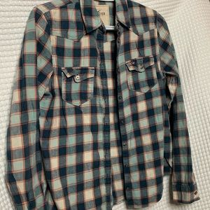 Hollister plaid shirt